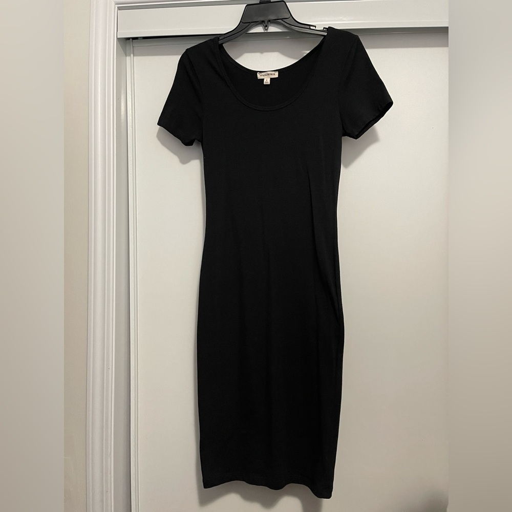 Zenana Premium Black Midi Dress
